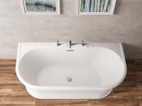 Ванна акриловая BelBagno 150*80 см, белая, BB408-1500-800