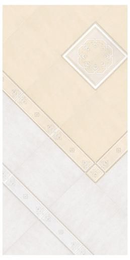 Декор Kerama Marazzi Камея 12х16 овал OBA003