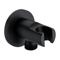 Подключение шланга WasserKRAFT Elbe 7400 черный Soft-touch, A083
