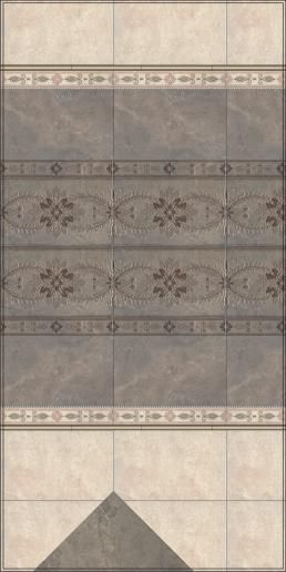 ПЛИТКА керамическая Kerama Marazzi Мармион коричневый 25х40 6240