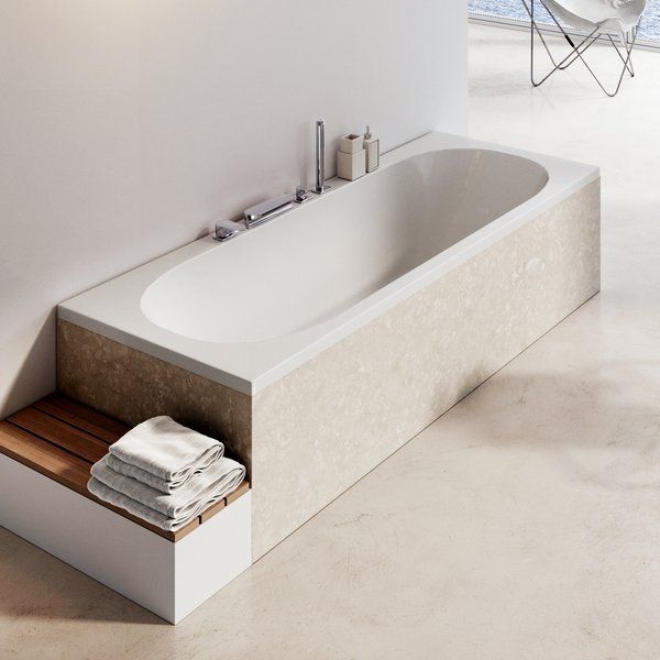 Ванна акриловая Ravak CITY SLIM 180х80 белая, C921300000