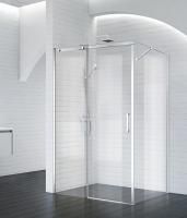 Душевая кабина BelBagno Acqua 1200x900x1950, прозрачное стекло, хромированный профиль, ACQUA-AH-1-12