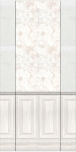 Плитка настенная Kerama Marazzi Абингтон панель светлый 30х60 11090TR