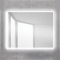 Зеркало BelBagno 100 см, с встроенным светильником, сенсорным выключателем и подогревом, SPC-MAR-100