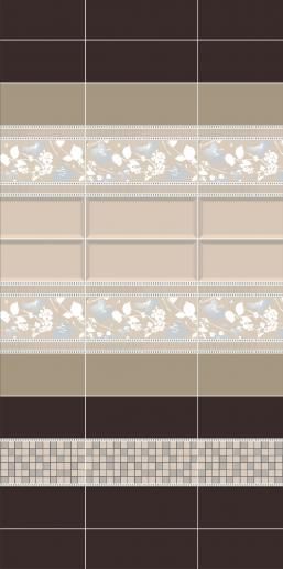 Плитка Kerama Marazzi Вилланелла 15х40 беж 15084