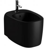 Биде подвесное Vitra Plura, черный матовый, 7831B483-0288