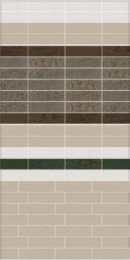 Панно Kerama Marazzi Кампьелло серый 51х28,5 AD\C333\6x\2914