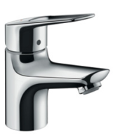 Смеситель для раковины Hansgrohe Novus Loop 70, со сливным гарнитуром, хром, 71080000