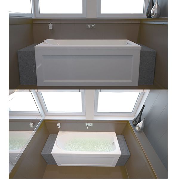 Фронтальная панель для ванны Aquanet West/Nord/Roma 160