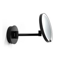 Косметическое зеркало Decor Walther Round Just Look WR 21.5 см подсветка LED, черный мат, 125660