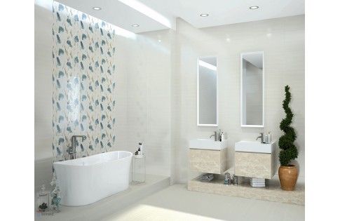 Декор Azori AURA MARFIL Geometria 31.5*63, 586552002