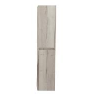 Шкаф-колонна BelBagno Kraft, 33 см, подвесной, правосторонний, Rovere Galifax Bianco, KRAFT-1600-2A-