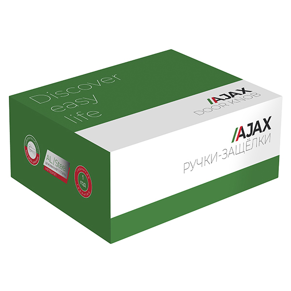 Ручка защелка Ajax DK610 PB-ET (6010 PB-E) (кл./фик.) золото