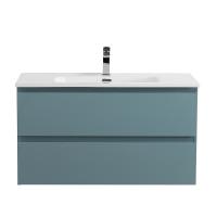 Тумба под раковину BelBagno KRAFT-900-2C-SO-AO, голубой матовый
