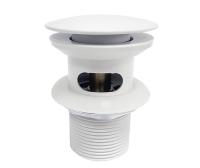 Донный клапан WasserKRAFT Mindel 8500 белый Soft-touch, A153