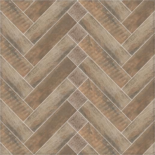 ПЛИТКА Kerama Marazzi 9,9*40,2 Браш Вуд коричневый SG401200N
