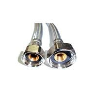 Гибкая подводка Tucai  в стальной оплетке 3/8"-1/2", внутренняя резьба-внутренняя резьба, 800 мм, 66