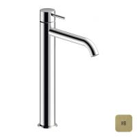 Смеситель для раковины Almar Mixers высокий, без донного клапана, High Brass Brushed PVD