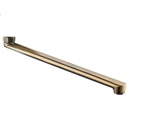 Излив для ванны Potato P35F-2 BRONZE, плоский 30 см, бронза