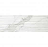 Керамическая плитка настенная CIFRE ceramica RELIEVE STATUARIO BRILLO PB RECT. BRILLO 30X90