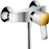 Смеситель для душа Hansgrohe Metropol Classic, хром/золото, 31360090