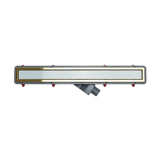 Душевой лоток Pestan Confluo Premium Line White Glass 450 Gold, 13100089/13100120
