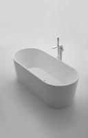 Ванна акриловая BelBagno 150*75 см, белая, без перелива, BB71-1500-W0