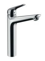 Смеситель для раковины Hansgrohe Novus Loop 230, без сливного гарнитура, хром, 71124000
