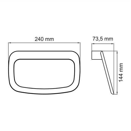 Держатель полотенец WasserKRAFT Glan K-5100, K-5160