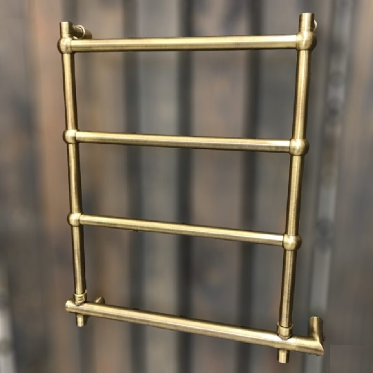 Полотенцесушитель электрический Margaroli 542 BOX Old BRASS, 5424704OBNB
