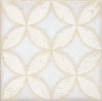 Вставка Kerama Marazzi Амальфи орнамент белый 9,9х9,9 STG\B401\1266