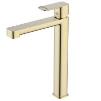 Смеситель для раковины AQUAme Parma, Brushed gold, AQM6614BG