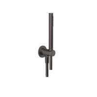 Душевая лейка Gessi Анэлло (Anello), держатель, шланг 1,50 м, черный, 63329#707