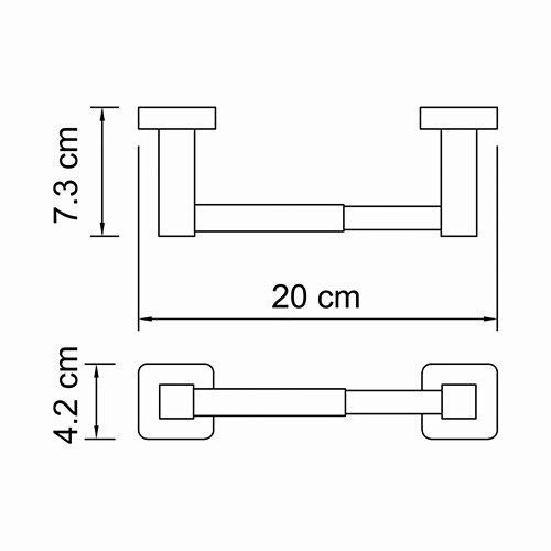 Держатель туалетной бумаги WasserKRAFT Lippe K-6500, K-6522