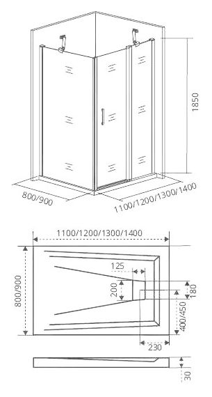 Боковая часть Bas PANDORA SP-80-T-CH