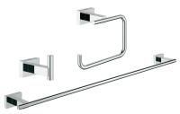Набор аксессуаров Grohe Essentials Cube, хром, 40777001