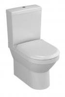 Унитаз-компакт Vitra S50, безободковый, с крышкой дюропласт, 9797B003-7203