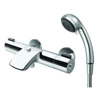Смеситель для ванны Laufen Curveprime, термостат, хром, 3.2370.7.004.145.1