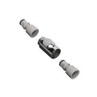 Адаптер Hansgrohe для быстрой смены леек ручного душа, серый, 28346000