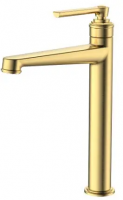 Смеситель для раковины BelBagno, брашированное золото, BOHEME-LVC-BORO-W0