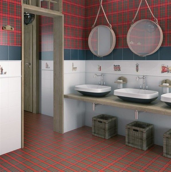 Бордюр Kerama Marazzi Бейкер-Стрит 20х3,6 красный F1550\5009