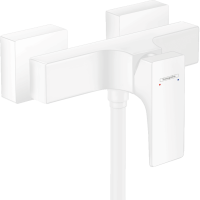 Смеситель для душа Hansgrohe Metropol, белый матовый, 32560700