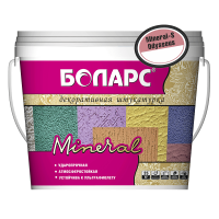 Декоративная штукатурка Боларс Mineral-S Odysseus-S (белая) 25 кг