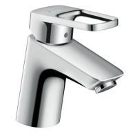 Смеситель для раковины Hansgrohe Logis Loop 70, со сливным гарнитуром, хром, 71150000