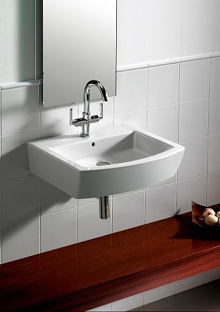 Раковина Roca HALL 450х380х135 мм, подвесная или накладная, уст.компл., 7.3276.2.400.0