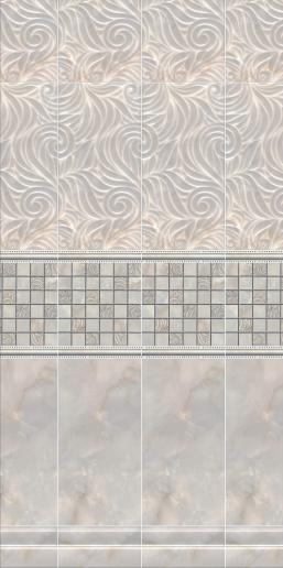 Карандаш Kerama Marazzi Бисер белый золото 20х1,4 POF002