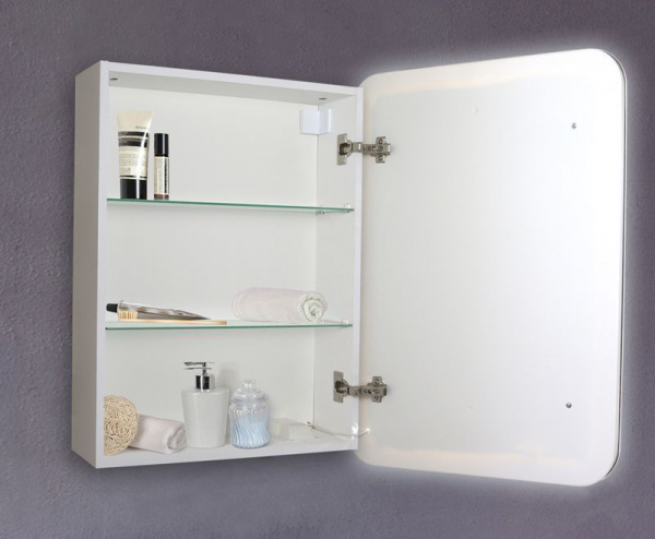 Зеркало-шкаф Azario Фиджи 60 сенсор, LED-00002364