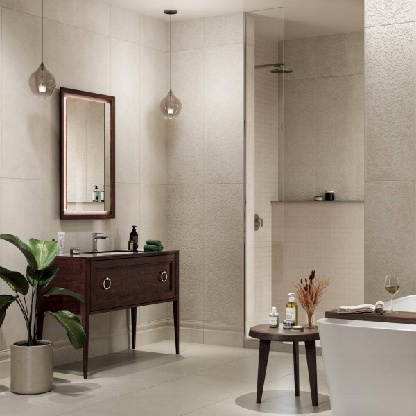 Декор Kerama Marazzi Монсеррат бежевый светлый мат 60х60, SBD064\SG6474