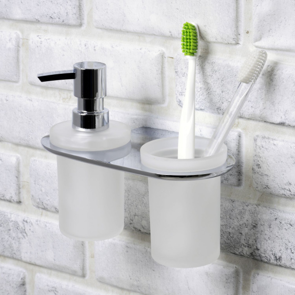 Стакан/дозатор WasserKRAFT Kammel K-8300, K-8389