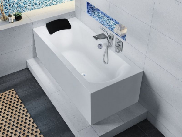 Ванна акриловая Riho LINARES LEFT - PLUG & PLAY 200х90, BD6000500000000